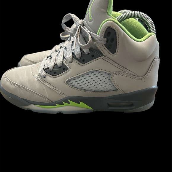 - Jordan 5 Retro Green Bean Sz 5 - Picture 4 of 6